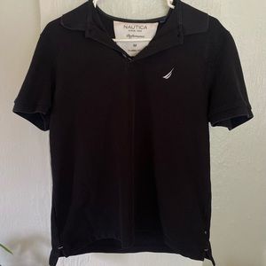 Nautica polo tee men’s size m